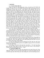 Tổ chức hoạt động giáo dục môn công nghệ 10 gắn với sản xuất kinh doanh tại địa phương ở trường THPT hà trung năm học 2017 – 2018 