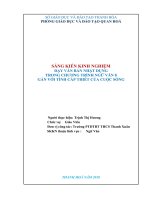 DẠY văn bản NHẬT DỤNG TRONG CHƯƠNG TRÌNH NGỮ văn 8 gắn với TÍNH cấp THIẾT của CUỘC SỐNG 3 