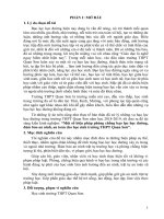 Một số biện pháp phòng chống bạo lực học đường, đảm bảo an ninh, an toàn cho học sinh trường THPT quan sơn 