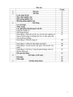 Một số biện pháp giáo dục nếp sống văn minh học đường thông qua tiết hoạt động tập thể cho học sinh lớp chủ nhiệm 11a4 trường THPT lê lợi 