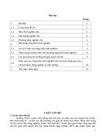 Một số kinh nghiệm trong công tác văn thư lưu trữ ở trường THCS đạt chuẩn quốc gia 