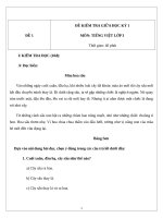 13 ĐỀ THI GIỮA HỌC KÌ 1 MÔN TIẾNG VIỆT LỚP 3