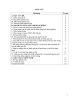 Giải pháp nâng cao hiệu quả một số bài thực hành trong chương trình môn sinh học lớp 8 ở trường THCS phú nhuận 