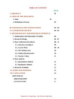 To help grade 11 students in mai anh tuan high school write better personal pecount the ggenre based approach 