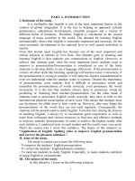 Application of english spelling rules to improve english pronunciation and correct the phonetic mistakes 