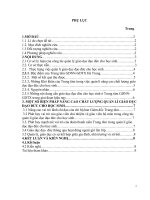 MỘT số BIỆN PHÁP NÂNG CAO CHẤT LƯỢNG QUẢN lí GIÁO dục đạo đức CHO học SINH ở TRUNG tâm GDNN  GDTX hà TRUING 