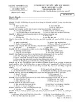 Một số phương pháp nhằm nâng cao hiệu quả ôn thi THPT quốc gia 