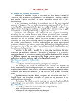 Helping students use some tips while doing exercises about synonyms and antonyms in the national high school graduation exam 