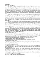 Lựa chọn một số trò chơi để củng cố kiến thức nhằm tạo hứng thú học tập bộ môn sinh học 9 ở trường THCS thành kim 