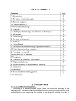 Phương pháp dạy từ vựng tiếng anh 7 đạt hiệu quả  