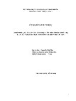 THIẾT kế TÌNH HUỐNG KHỞI ĐỘNG TRONG dạy học LỊCH sử 10 THEO ĐỊNH HƯỚNG PHÁT TRIỂN NĂNG lực NGƯỜI học 