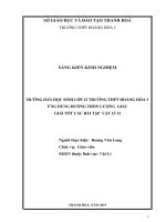 Hướng dẫn học sinh lớp 12 trường THPT hoằng hóa 3 ứng dụng đường tròn lượng giác giải tốt các bài tập vật lý 12 