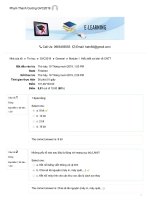 Câu hỏi Tin học  ôn thi Giảng viên chính 2019 và IC3  Module 1  hiểu biết cơ bản về CNTT