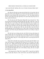 Hình thành 5 phẩm chất, 10 năng lực cho học sinh THPT qua chuyên đề những yêu cầu về sử dụng tiếng việt 