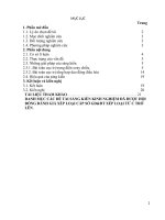 Giúp học sinh sử dụng định lý hàm số sin trong tam giác giải bài toán cực trị phần tổng hợp dao động và điện xoay chiều ôn thi THPT quốc gia 