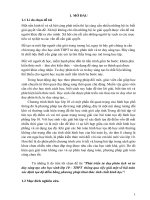 Phát triển tư duy phân tích và tư duy sáng tạo cho học sinh lớp 10 – THPT thông qua việc giải một số bài toán xác định tọa độ 