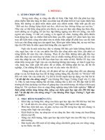 Một số biện pháp nhằm tăng hứng thú, nâng cao hiệu quả học tập cho HS khi dạy bài ai đã đặt tên cho dòng sông 