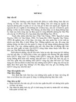 Đặc điểm lâm học của những loại hình quần xã thực vật thuộc kiểu rừng kín thường xanh ấm nhiệt đới ở khu vực tân phú, tỉnh đồng nai tt 