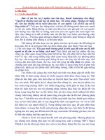 Sử dụng hiệu quả phương pháp sơ đồ bảng, biểu trong dạy   học ngữ văn 12 