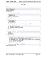 Hiệu quả từ việc áp dụng kỹ thuật vẽ sơ đồ tư duy vào dạy học chương các định luật bảo toàn vật lí 10