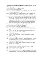 Thuật ngữ tiếng anh chuyên ngành CNTT thường gặp 