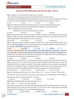 10 bài tập hóa CACBONHIDRAT NÂNG CAO