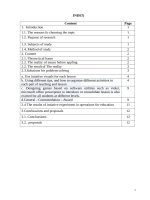 Một số biện pháp phát huy tính tích cực học tiếng anh cho học sinh lớp 9 ở trường THCS nga trường   nga sơn 