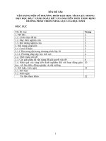 Vận dụng một số phương pháp dạy học tích cực trong dạy học bài cảnh ngày hè  của nguyễn trãi theo định hướng phát triển năng lực 