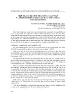 MỘT số NGHIÊN cứu về TÔNG AVENEAE (họ cỏ   POACEAE 