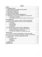 Combination of some methods of teaching english skills for phuc thinh secondary school 