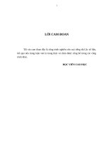 Luận văn thạc sỹ kế toán chi ngân sách nhà nước tại kho bạc nam định