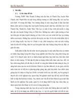Giải pháp quản lí nâng cao chất lượng sử dụng thiết bị dạy học ở trường THPT như thanh 2 