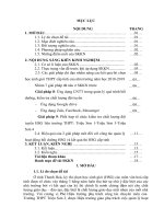 Một số giải pháp chỉ đạo nhằm nâng cao kết quả kỳ thi chọn học sinh giỏi THPT cấp tỉnh của trường THPT triệu sơn 3 năm học 2018 2019 