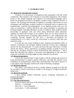 Some experiences in guiding students in grade 8 at nhu ba sy secondary school to learn english pronunciation part more effectively 