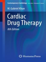 Cardiac drug therapy humana press (2015) 