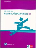 Mit erfolg zum goethe, ÖSD zertifikat b1 