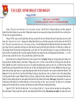 Tai lieu sinh hoat chi doan thang 10