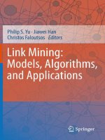 Link mining  models, algorithms, and applications yu, han  faloutsos 2010 09 29 