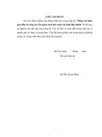 Luận án tiến sĩ nâng cao hiệu quả đầu tư công từ vốn ngân sách nhà nước tại tỉnh hòa bình 