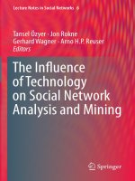 The influence of technology on social network analysis and mining özyer, rokne, wagner  reuser 2013 03 16 