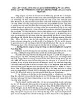 TIỂU LUẬN Độc lập, tự chủ sáng tạo quan điểm nhất quán của Đảng