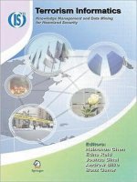 Terrorism informatics  knowledge management and data mining for homeland security chen, reid, sinai, silke  ganor 2008 01 11 