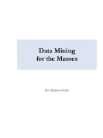 Data mining for the masses north 2012 08 18 