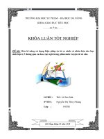 Rèn kĩ năng sử dụng biện pháp tu từ so sánh và nhân hóa cho học sinh lớp 4, 5 thông qua ca dao, tục ngữ trong phân môn Luyện từ và câu.