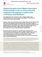 ESC EHRA AF novel AC NOAC 2015 