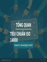 Bài giảng ISO phần 1