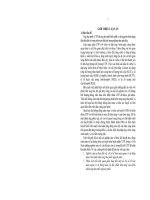 Nghiên cứu sự thay đổi một số chỉ số huyết học ở bệnh nhân ung thư phổi nguyên phát (TT)