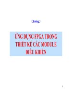 ỨNG DỤNG FPGA TRONG THIẾT kế các MODULE điều KHIỂN 
