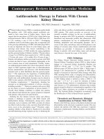 AHA antithrombotics in CKD 2012 