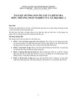 31 phuong phap va ky thuat trong nghien cuu XHH2 